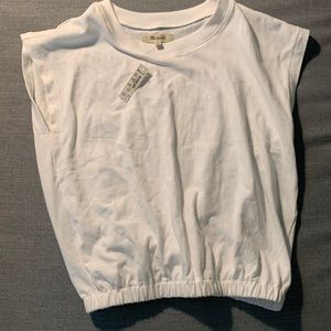 Madewell white tank, NEW WITH TAGS. Size XS